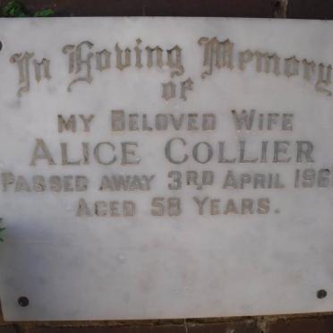 COLLIER Alice -1969