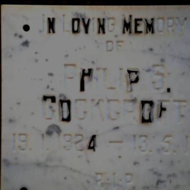 COCKROFT Philip S. 1924-1991