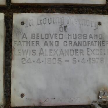 EXCELL Lewis Alexander 1905-1978