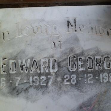 GEORGE Edward 1927-1986