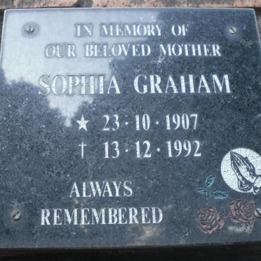 GRAHAM Sophia 1907-1992
