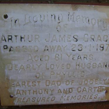 GRACE Arthur James -1976