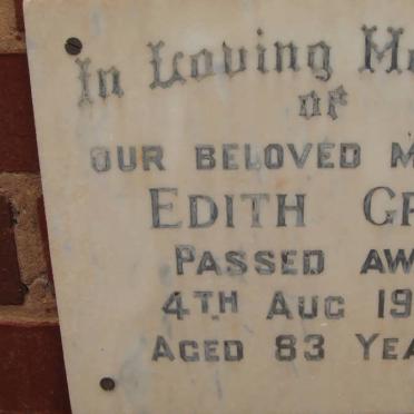 GRAY Edith -1969