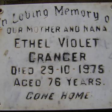 GRANGER Ethel Violet -1975
