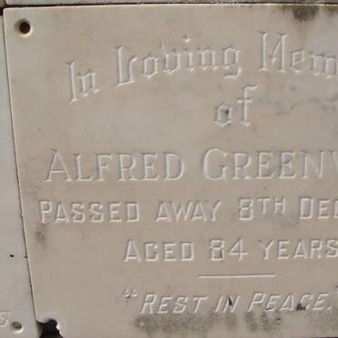GREENWOOD Alfred -1970