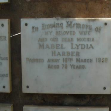 HARBER Mabel Lydia -1958