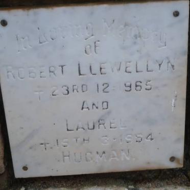 HUGMAN Robert Llewellyn -1965 &amp; Laurel -1984