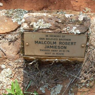 JAMIESON Malcolm Robert -1976