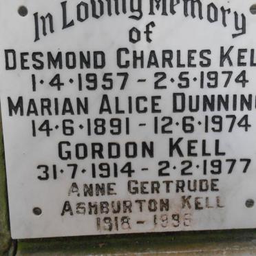 KELL Gordon 1914-1977