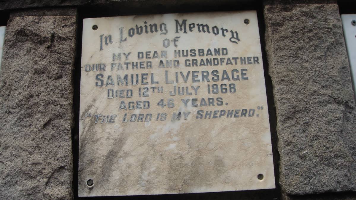 LIVERSAGE Samuel -1968