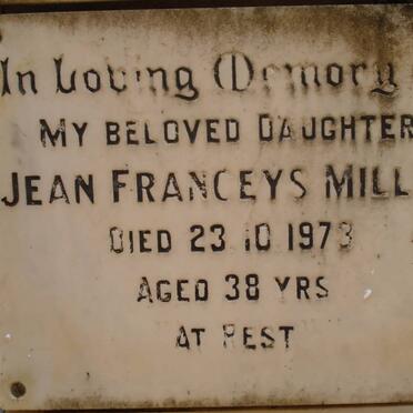MILLER Jean Franceys -1973