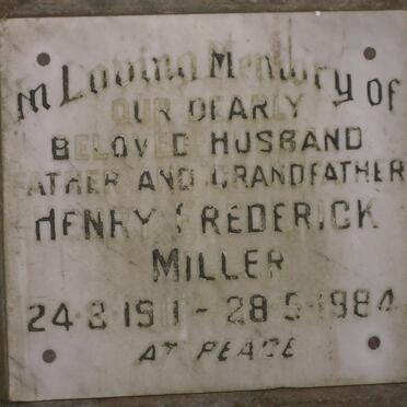 MILLER Henry Frederick 1911-1984