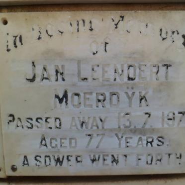 MOERDYK Jan Leendert -1973