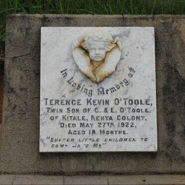 O'TOOLE Terence Kevin -1922