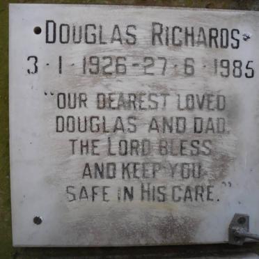 RICHARDS Douglas 1926-1985