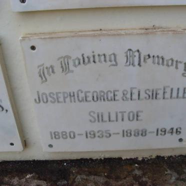 SILLITOE Joseph George 1880-1935 &amp; Elsie Ellen 1888-1946