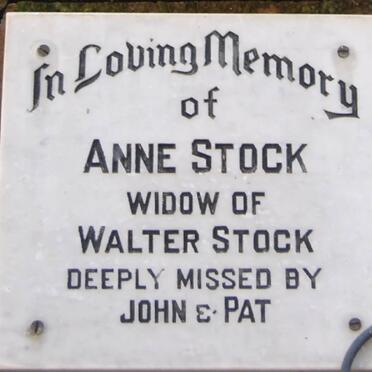 STOCK Anne