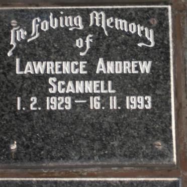 SCANNELL Lawrence Andrew 1929-1993