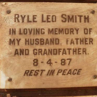 SMITH Ryle Leo -1987