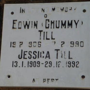TILL Edwin 1906-1990 &amp; Jessica 1909-1992