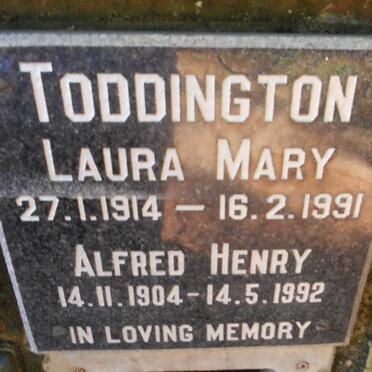 TODDINGTON Alfred Henry 1904-1992 &amp; Laura Mary 1914-1991