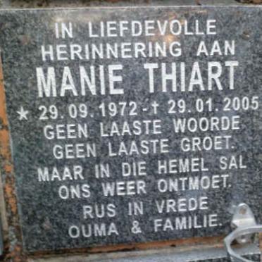 THIART Manie 1972-2005