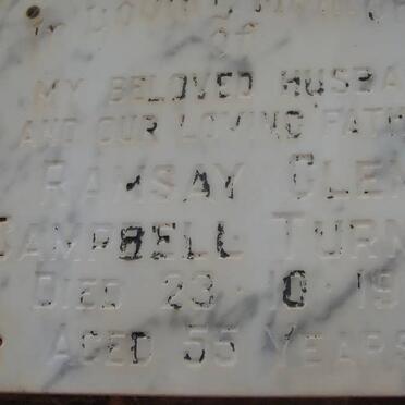 TURNER Ramsay Glen Campbell -1972