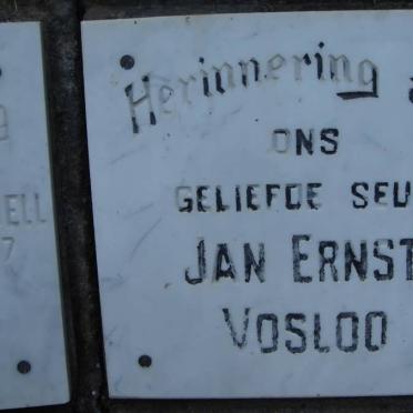 VOSLOO Jan Ernst