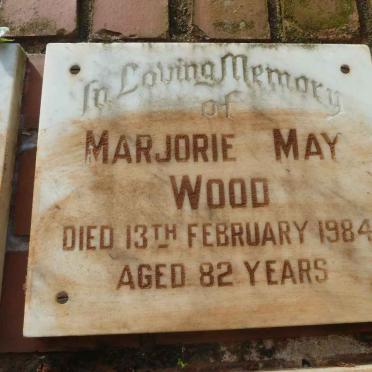 WOOD Marjorie May -1984