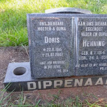 DIPPENAAR Henning 1914-1991 &amp; Doris 1915-2007