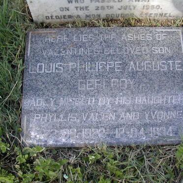 GEFFROY Louis Philippe Auguste 1992-1994 