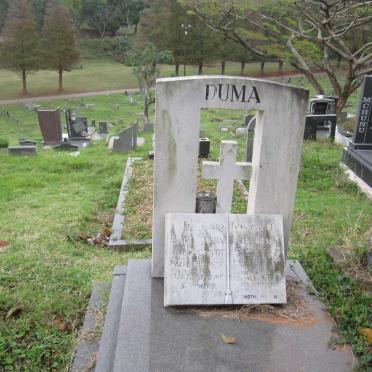 DUMA William Mfana -1977 &amp; Grace -1980
