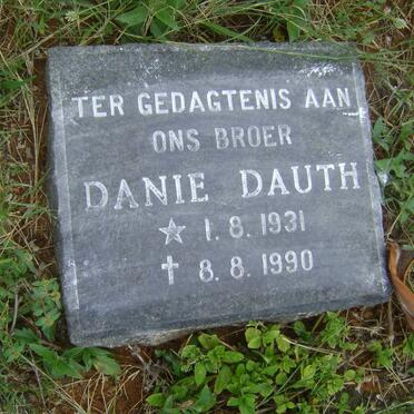 DAUTH Danie 1931-1990