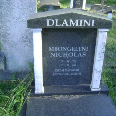 DLAMINI Mbongeleni Nicholas 1962-2002