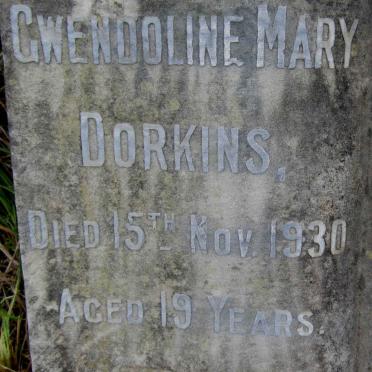 DORKINS Gwendoline Mary -1930 