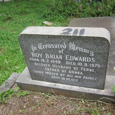 EDWARDS Roy Brian 1949-1975