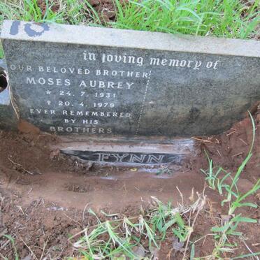 FYNN Moses Aubrey 1931-1979