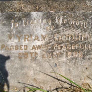 GODDEN Myriam -1963