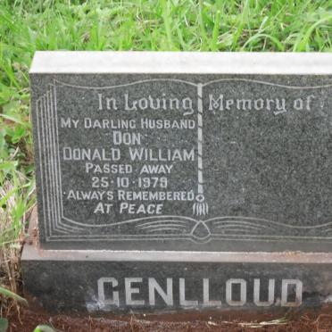 GENLLOUD Donald William -1979