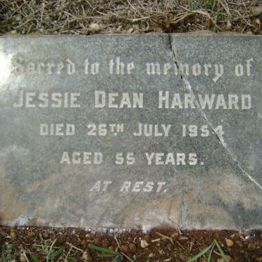 HARWARD Jessie Dean -1954