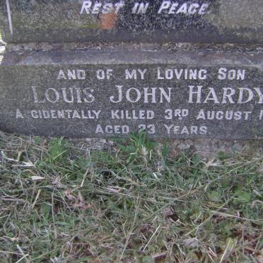 HARDY Louis Joseph -1953 :: HARDY Louis John -1955