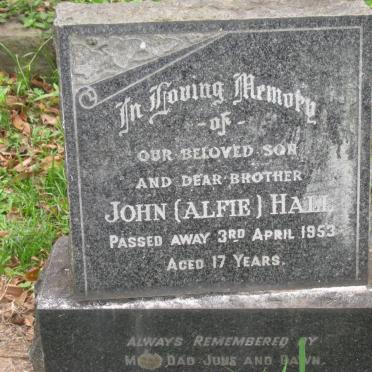 HALL John -1953