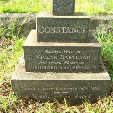 HARTLAND Constance -1958