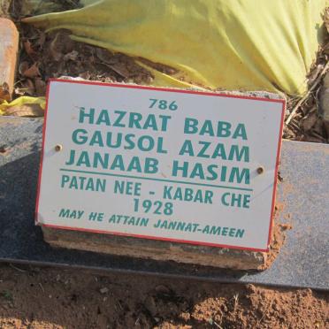 HASIM Janaab -1928