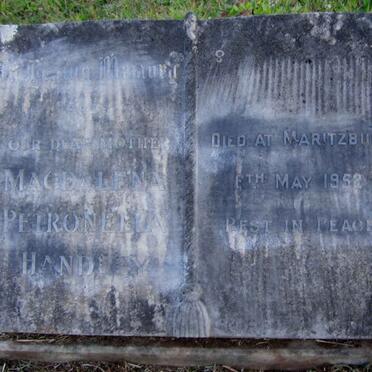 HANDLEY Magdalena Petronella -1952