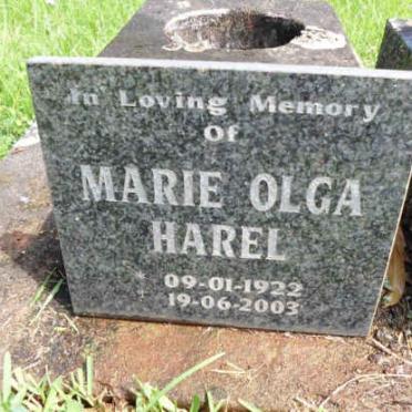 HAREL Marie Olga 1922-2003