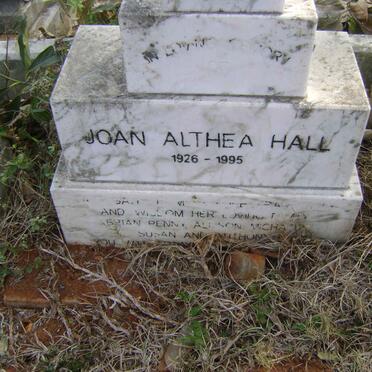 HALL Harry M. 1921-1942 &amp; Joan Althea 1926-1995 :: HALL Katie Harriet 1897-1982