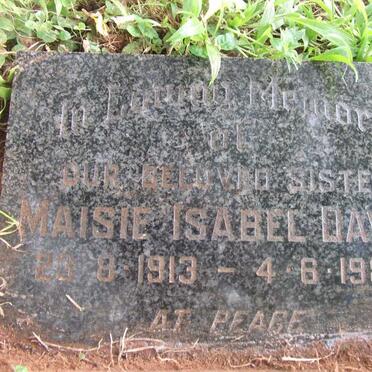 DAVIS Maisie Isabel 1913-1984