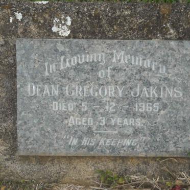 JAKINS Dean Gregory -1965