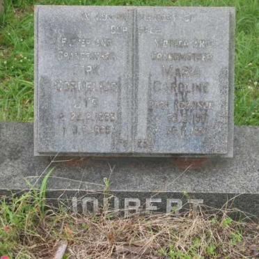 JOUBERT Dirk Cornelius 1895-1966 & Maria Caroline ROBINSON 1901-1961